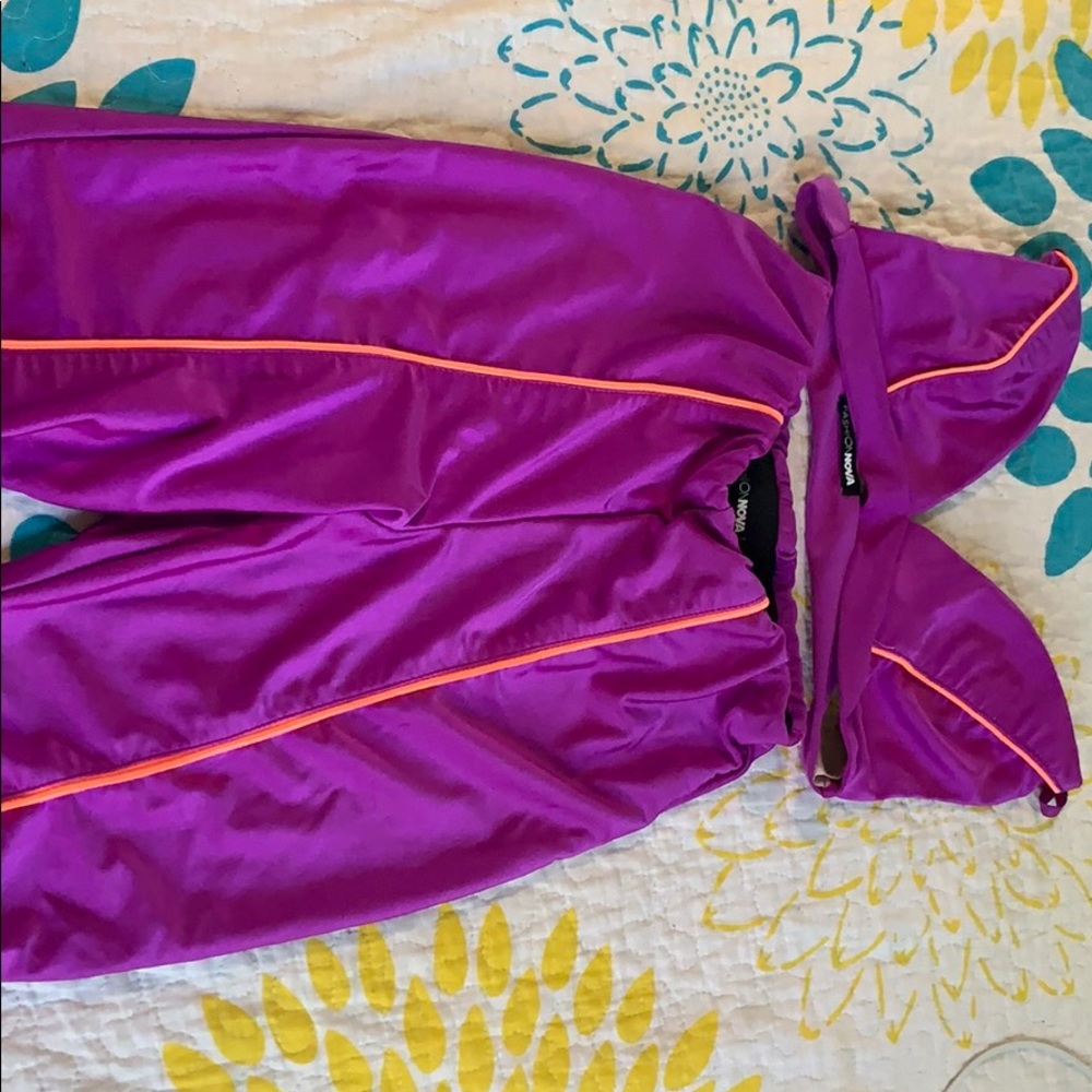 Purple babe two piece